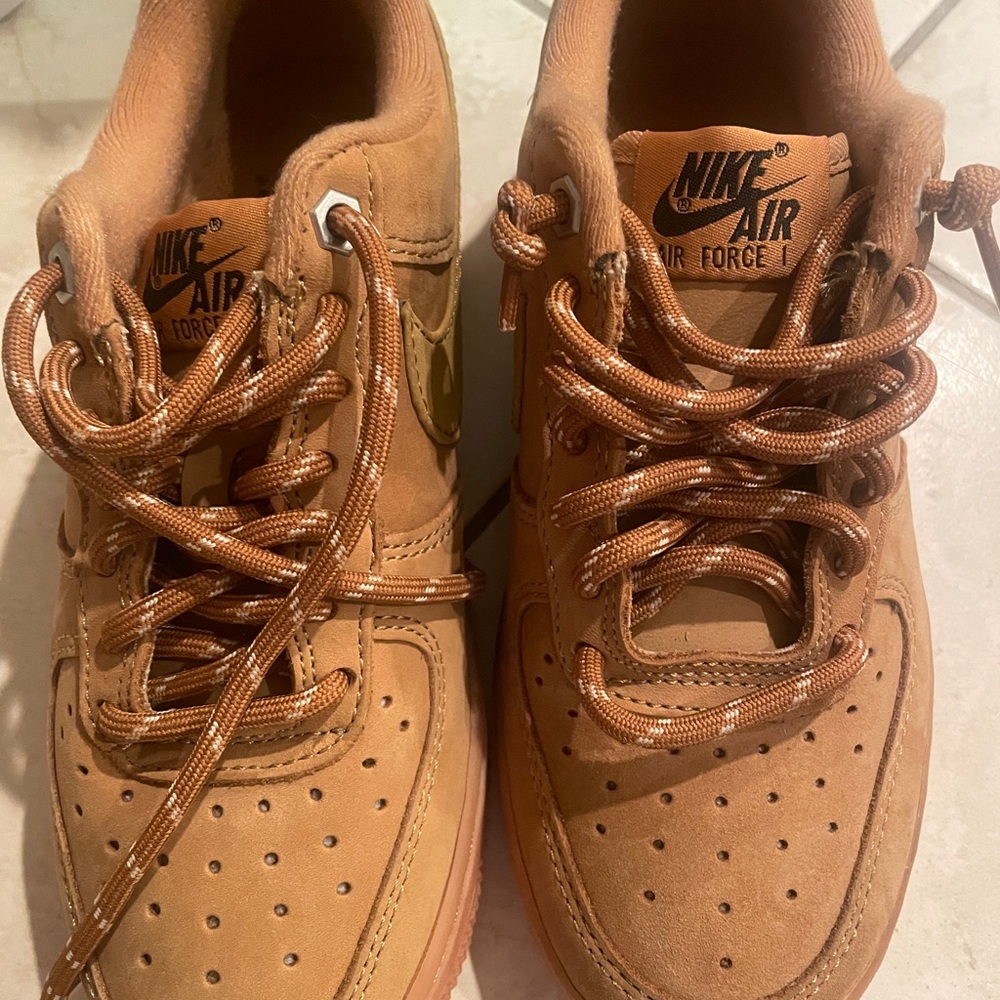 Nike Air Force 1 Brown Sneakers
